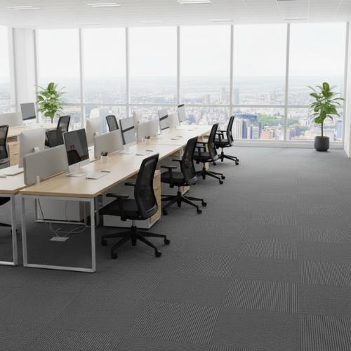 STRAIGHT LINE CARPET TILES