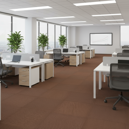 STRAIGHT LINE CARPET TILES