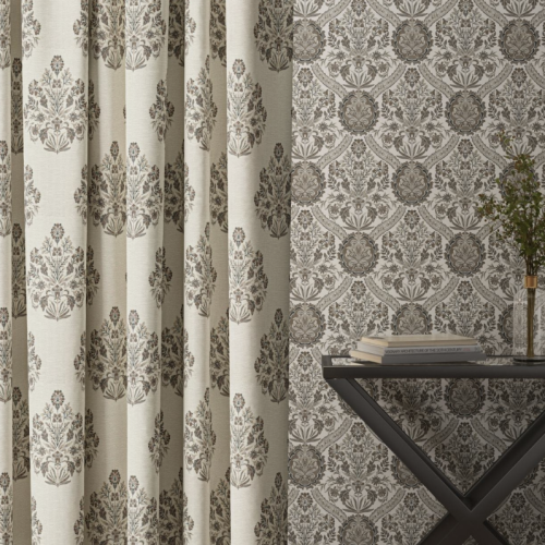 Floral saga floral printed curtains